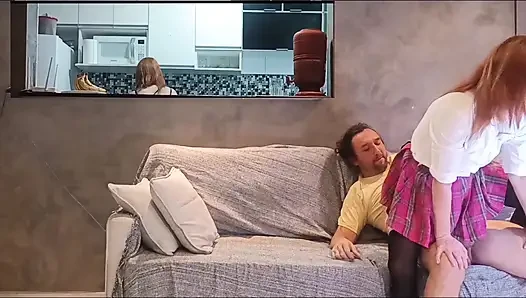 İkisini de sikiyorum