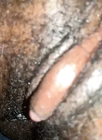 Huge throbbing clit hairy wet Pussy