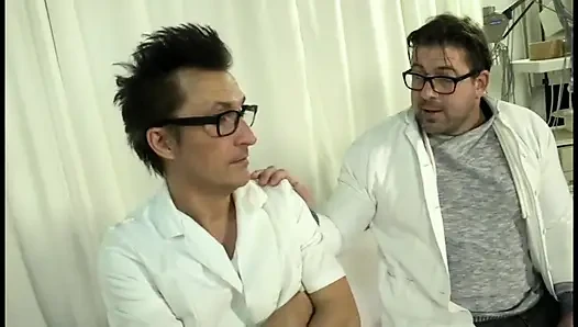 My doctor loves my pussy...cum on tits