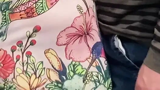 This Girl Let Me Rub Her Pussy in Public