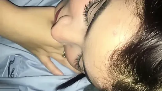 Latina Stepsister Forgot to Put Her Panties on!