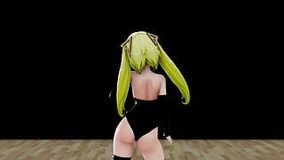 Genshin impact Faruzan Hentai dans en seks mmd 3D blonde haarkleur bewerken Smixix