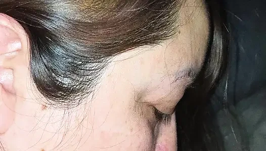 Wife drinks pee