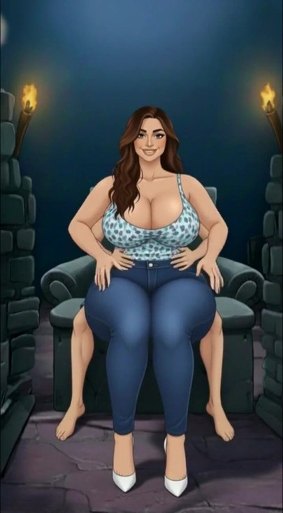 Manželka Blanca Caderona stahuje džíny a pomalu ho provokuje XL zadek | Klipy 1