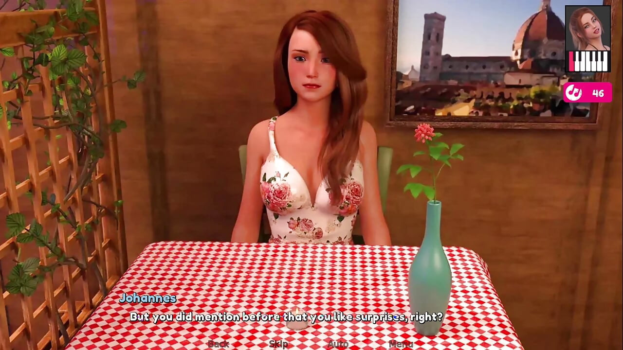 Melody #10 - Rebecca memberikan saya blowjob.