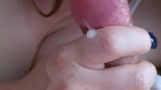 1st time EVER having cum in her mouth! Doube prince Albert