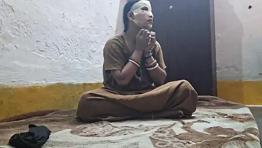 Üvey anne üvey oğlunun büyük siyah yarağına biniyor