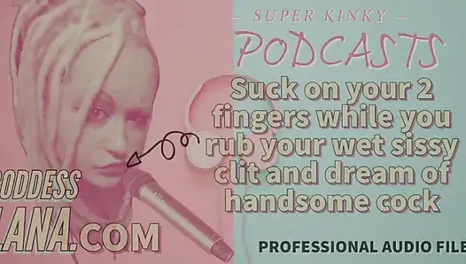 Cewek nakal podcast 15 lagi asik nyepong 2 jari sambil ngusap itil dan mimpi kontolmu