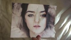 Maisie Williams cum tribute 12