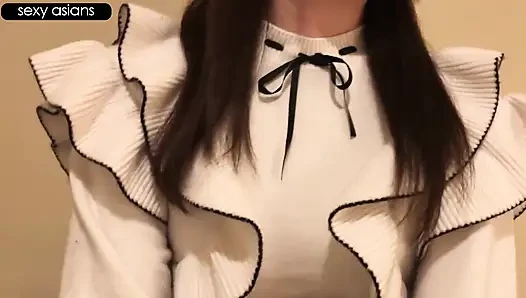 Maid Cafe Secret Play. Slim Beauty Smiles Innocently While Breaking Every Rule Behind Closed Doors.