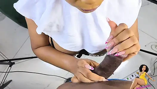 Naughty Nun gets deep throat