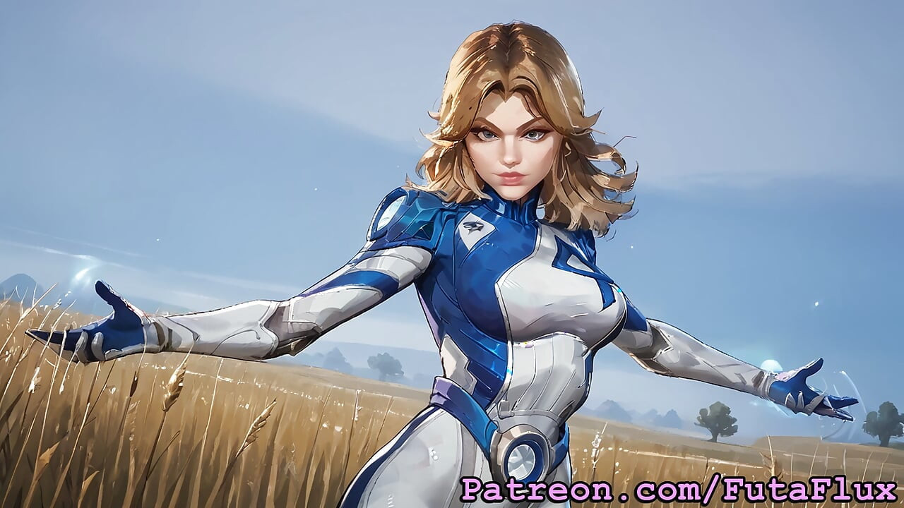 Futanari Nevidljiva Žena - Dr. Sue Storm