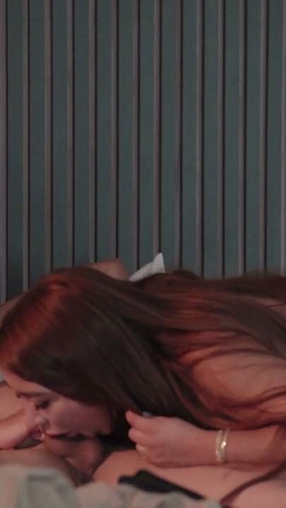 My girlfriend's horny friend takes my 24 cm up her ass since my girlfriend refuses | Clip 1