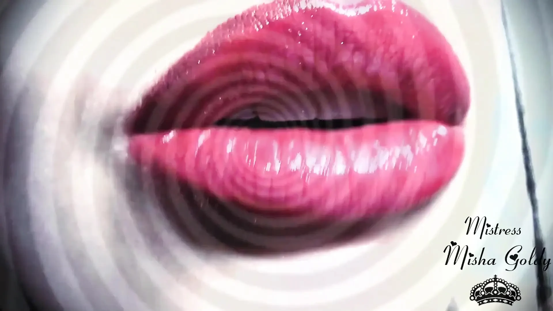 我粉色光洁的魔法嘴唇