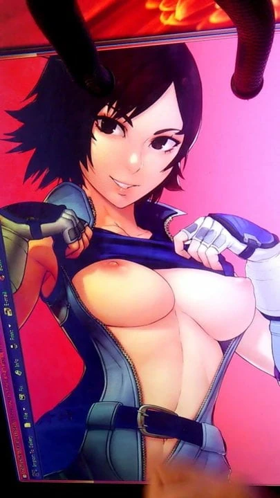 Cum Tribute Triple-Feature - Asuka Kazama (Tekken)