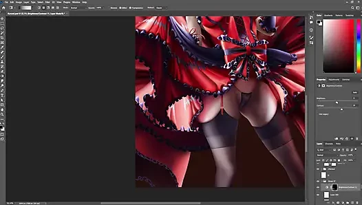 Kurumi timelapse sfw date a live