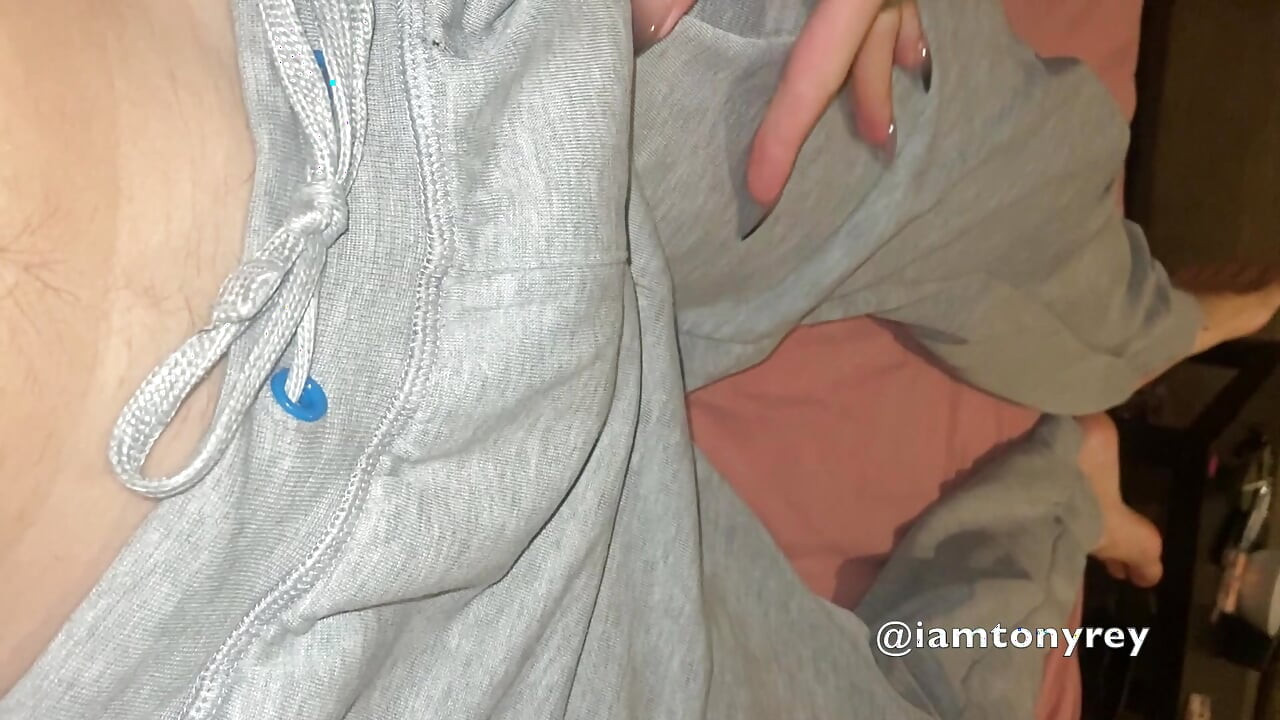French femboy jerck off and cums
