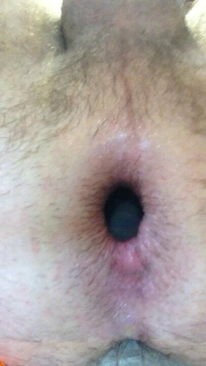 Shaved gaping hole, anal - jar, buttplug, football