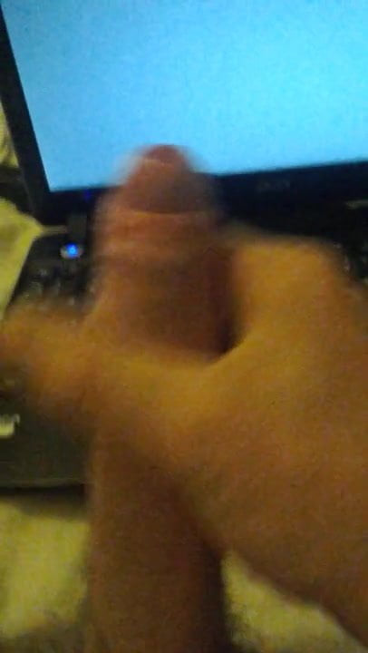 wanking my cock
