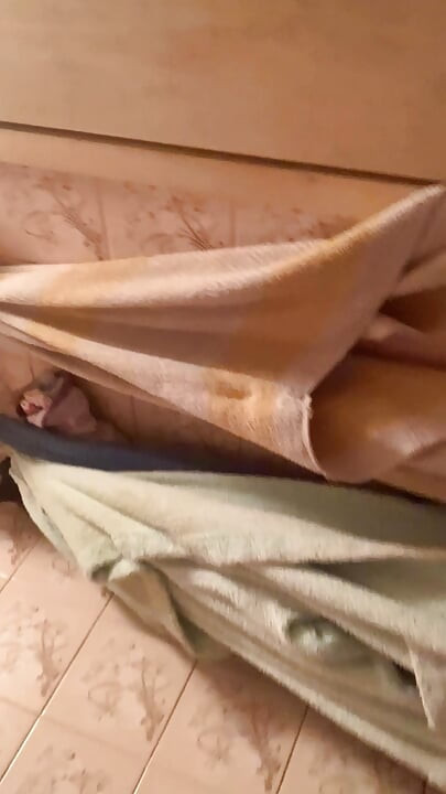 Moro på badet