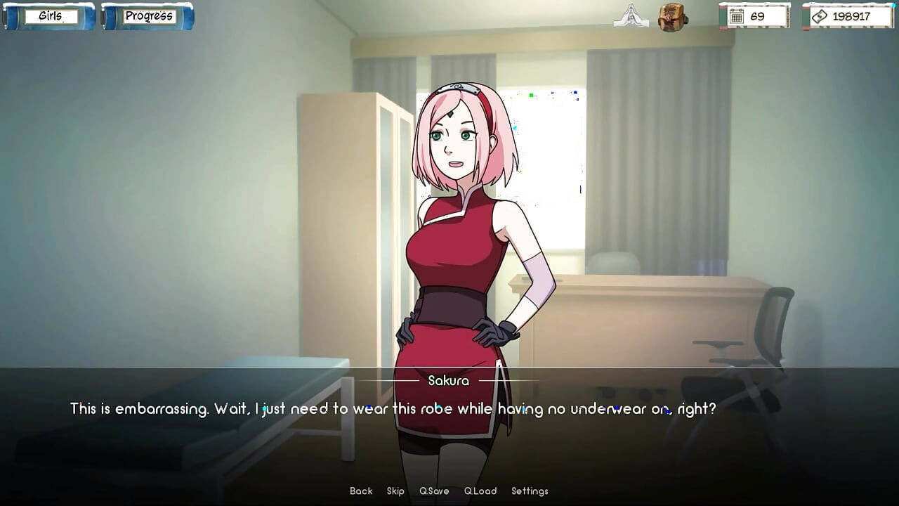 Kunoichi Trainer - เทรนเนอร์นารูโตะ v0.19.1 ตอน 98 Sakura หมอเซ็กซี่โดย Loveskysan69