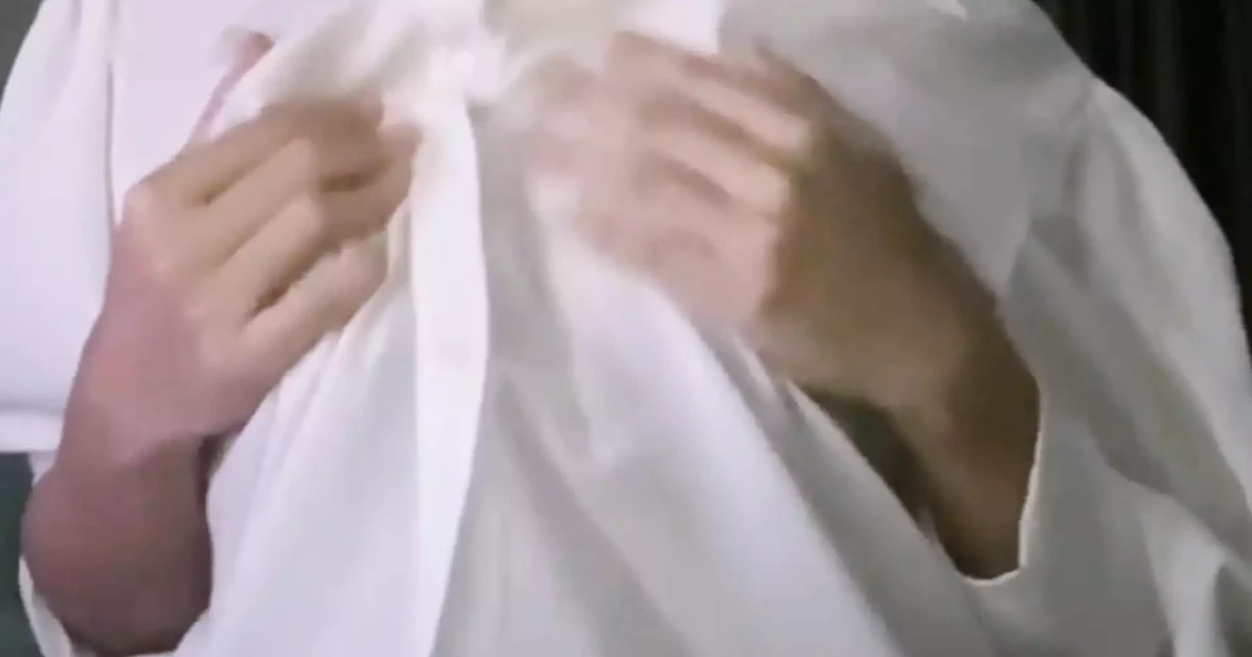 the woman played with her nipples and squeezed her big breasts