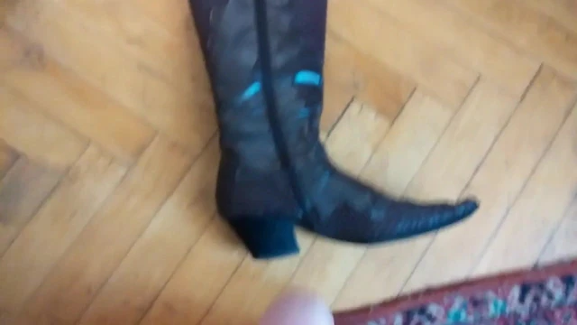 cum on boots