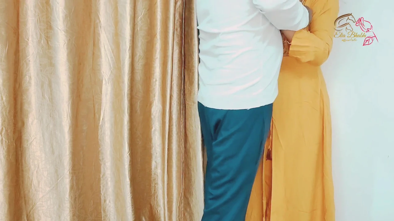 First time foreplay of college girlfriend at home