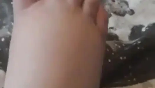 Fette mollige füße