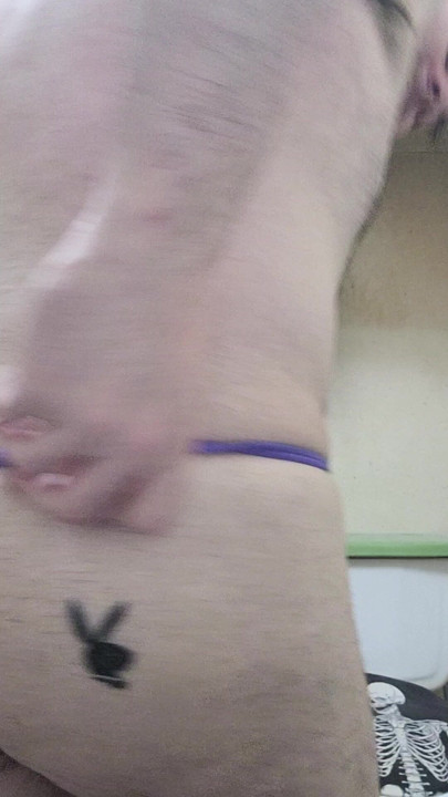 Spreading them cheeks