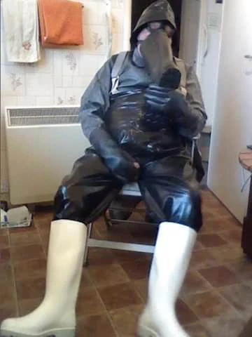 A good afternoon rubber wank.