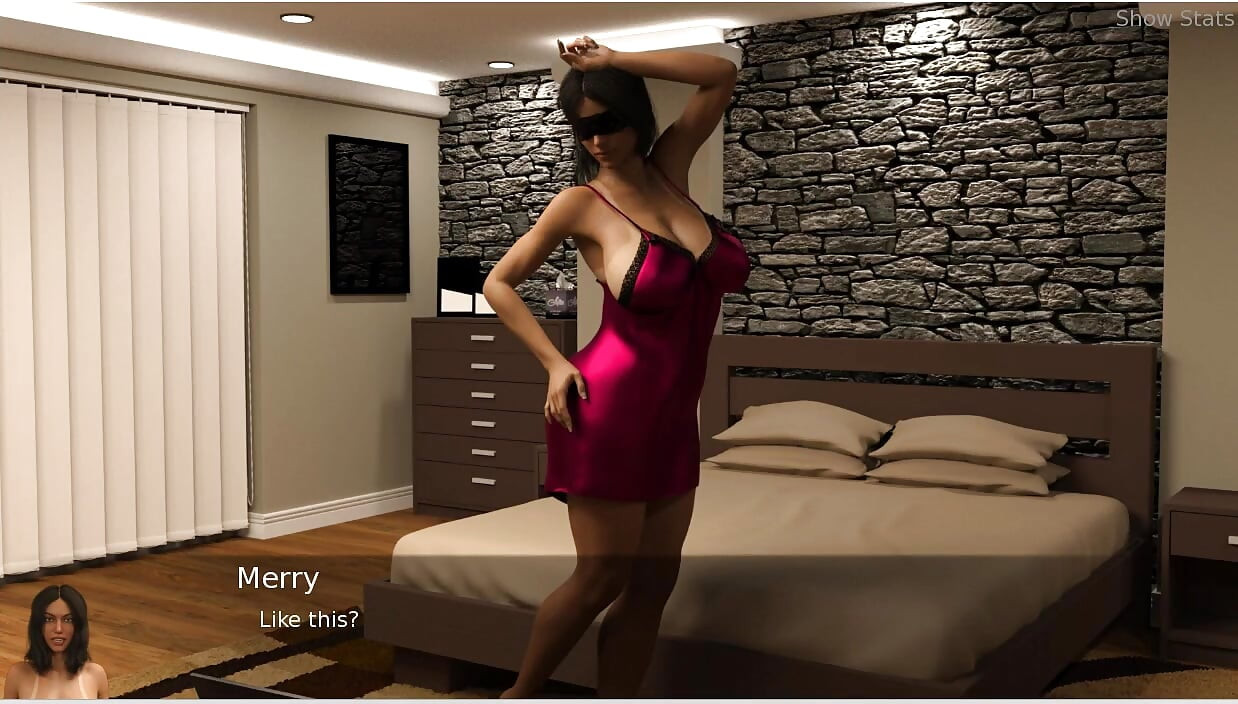 Project Hotwife - Gameplay - παιχνίδι ρόλων - ταμπού - η σύζυγος εκτίθεται μπροστά σε άγνωστο ενώ κάνει Camshow