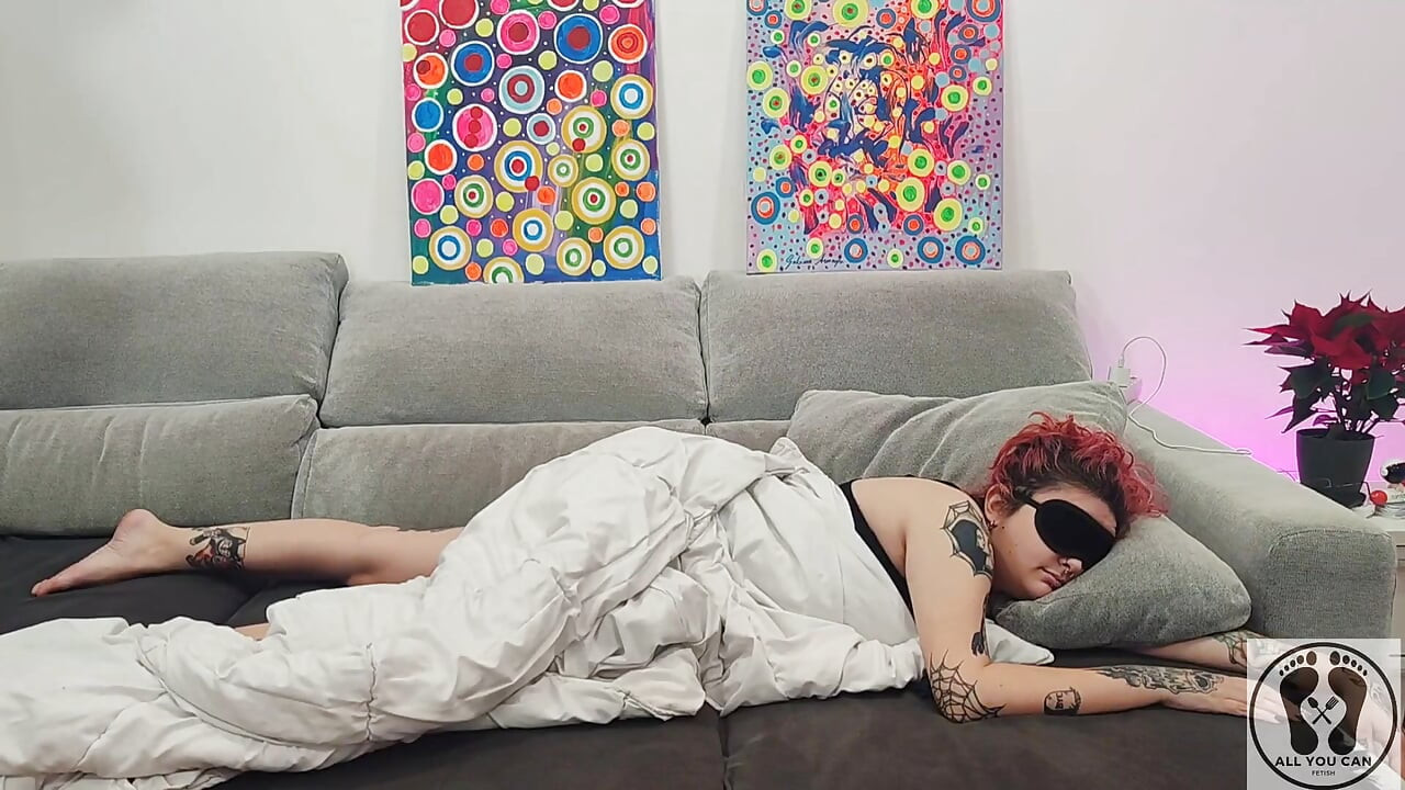 Horny Boy in Couple Routine Ignore Fetish Sleepy Girlfriend