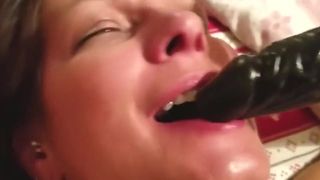 Daizy Layne Fantasizes and Fucks her Pussy and Mouth With Hu