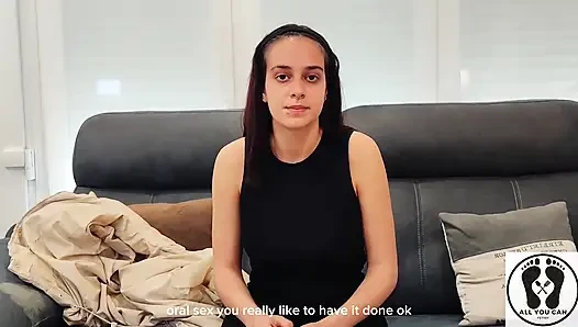 Leyla Kixx секс-кастинг с новой 18-летней моделью в любительском видео