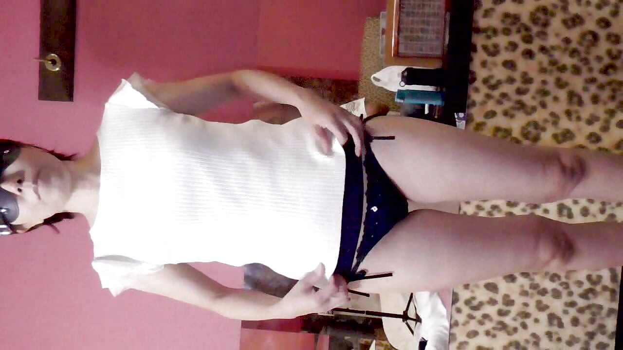 Mayu No.69 a Beautiful Girl with a Full Head Mask, Collar and Leash, She Is Sexually Trained