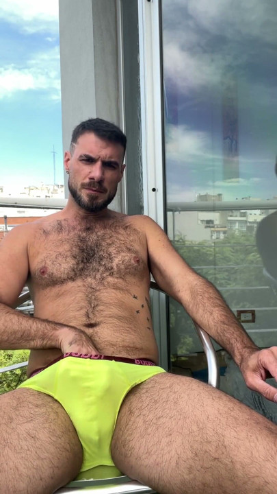 sipping mate, and my thick cock slipped right out. | Clip 1