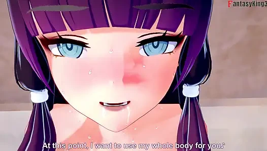 Columbina blowjob - Genshin Impact