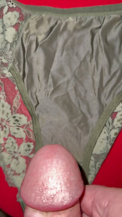 Cum on wife’s panties 56