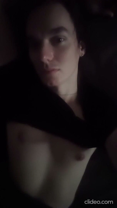 Shaking my hot little tits in bed
