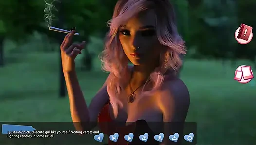 Помогая красотке No3 - Йоханнес взял тайком пик, чтобы увидеть, что девушка в кабинке до того.