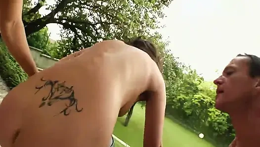 heiße schlampe wird tief in den arsch gefickt - analparty