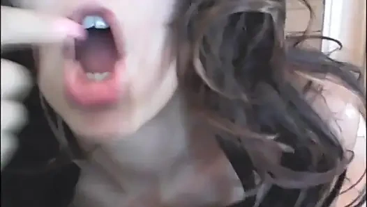 Tante seksiku pengen mukanya dicrot sperma hangat, tapi dia nggak berhenti minta dientot sama kamu