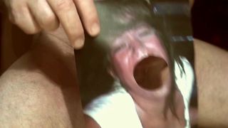 Tribute for angiebutt7 - deep throat facial cum