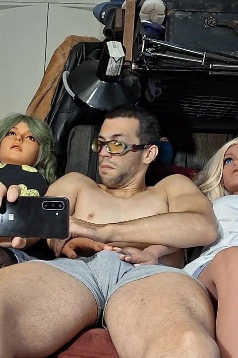 Afternoon with My Sex Dolls.