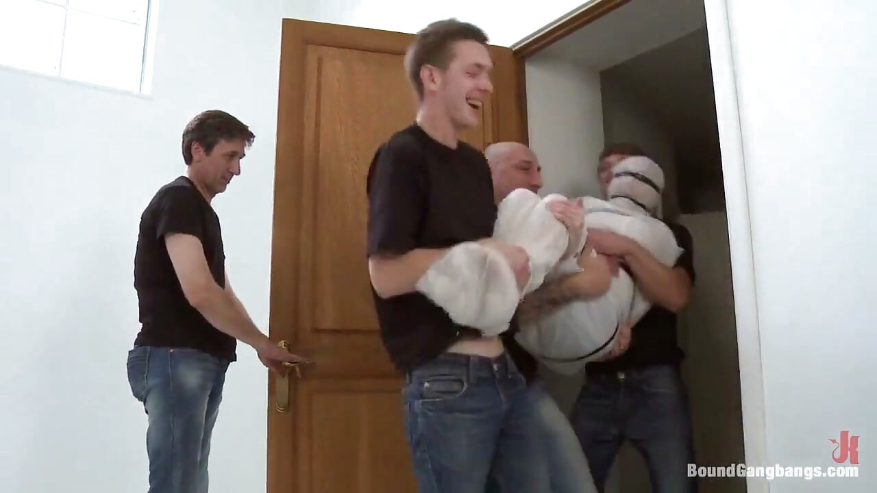 Busty Blond Fantasizes of Being Snatched off the Street and Gangbanged