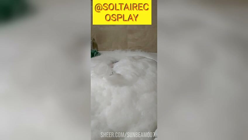Cyno Cosplay Bubble Bath Solo Relaxing Show