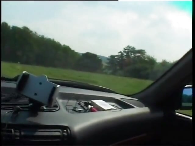 Horny couple having hard sex in nature