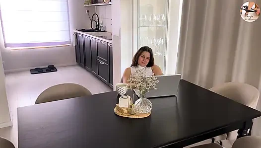 I Got Horny While Working so I Decided to Masturbate