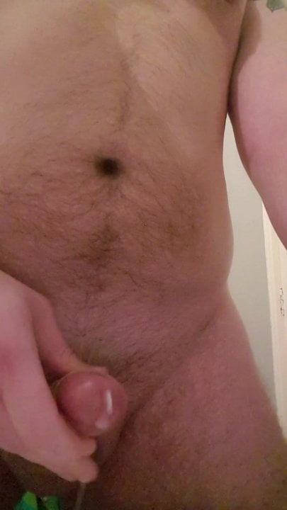 Cumming hard
